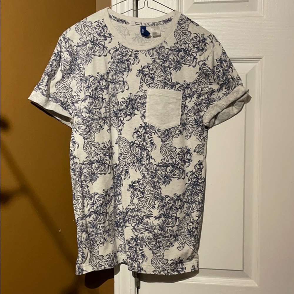 Casual Pattern T-shirt short sleeve